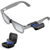 TRANSNOVO Cargador de batería portátil para gafas Ray-Ban Meta | 1600 mAh, carga mientras las llevas puestas (Wayfarer, Skyler Gen 1 y 2)